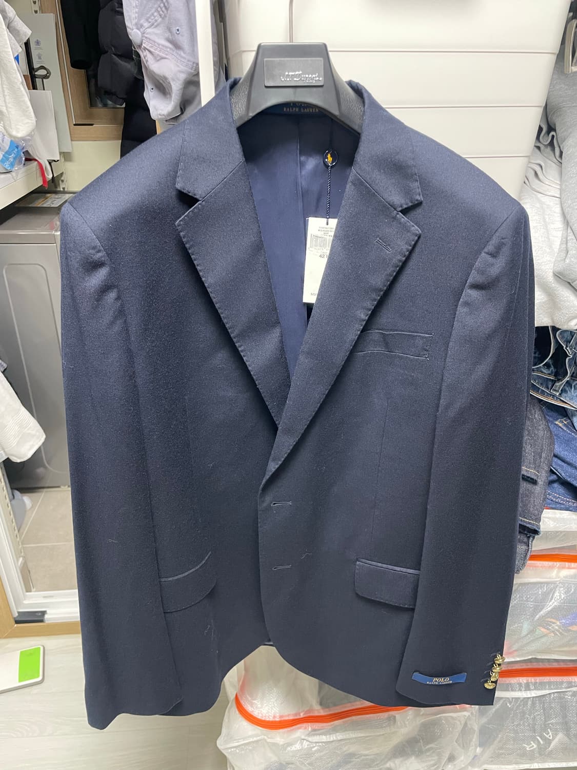 폴로 랄프로렌 금장블레이져 42R 텍달린 새상품 상품이미지2