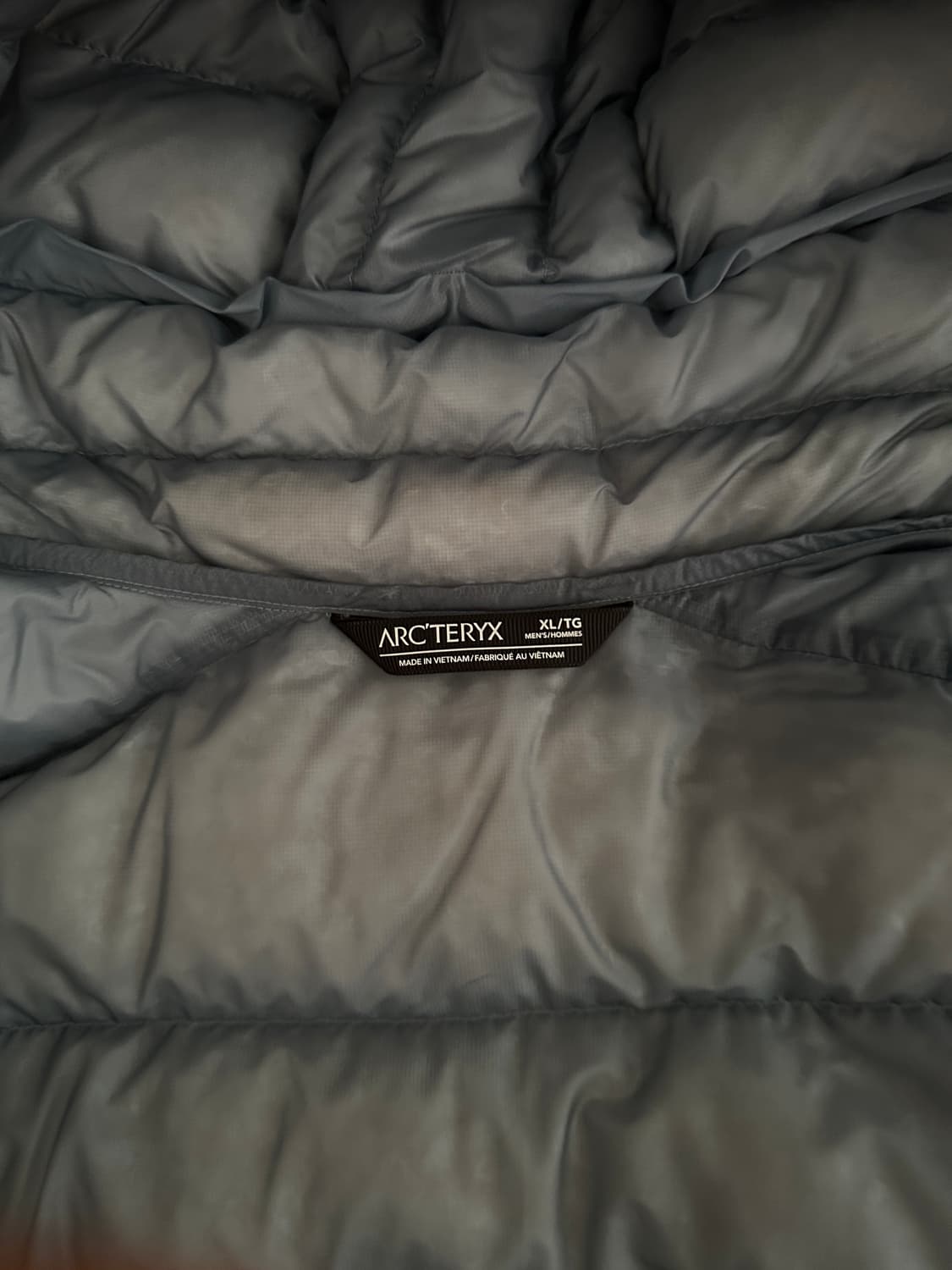 아크테릭스 세륨 후디 루센트 XL 극미중고 판매 상품이미지4