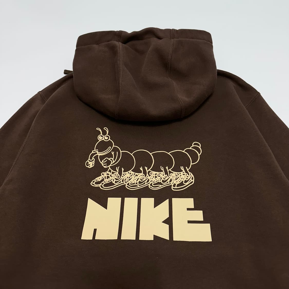 나이키 스우시 백로고 풀오버 후드티 (브라운) 상품이미지5
