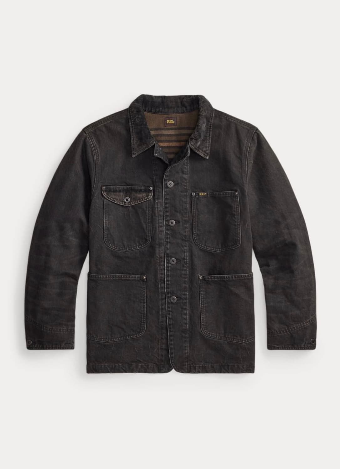 RRL 코듀로이 칼라 데님 재킷 M사이즈 새상품 팝니다. 상품이미지1
