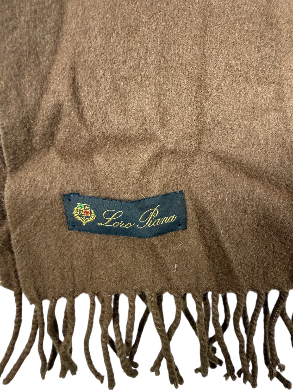 로로피아나 브라운 캐시미어 목도리 머플러 상품이미지2