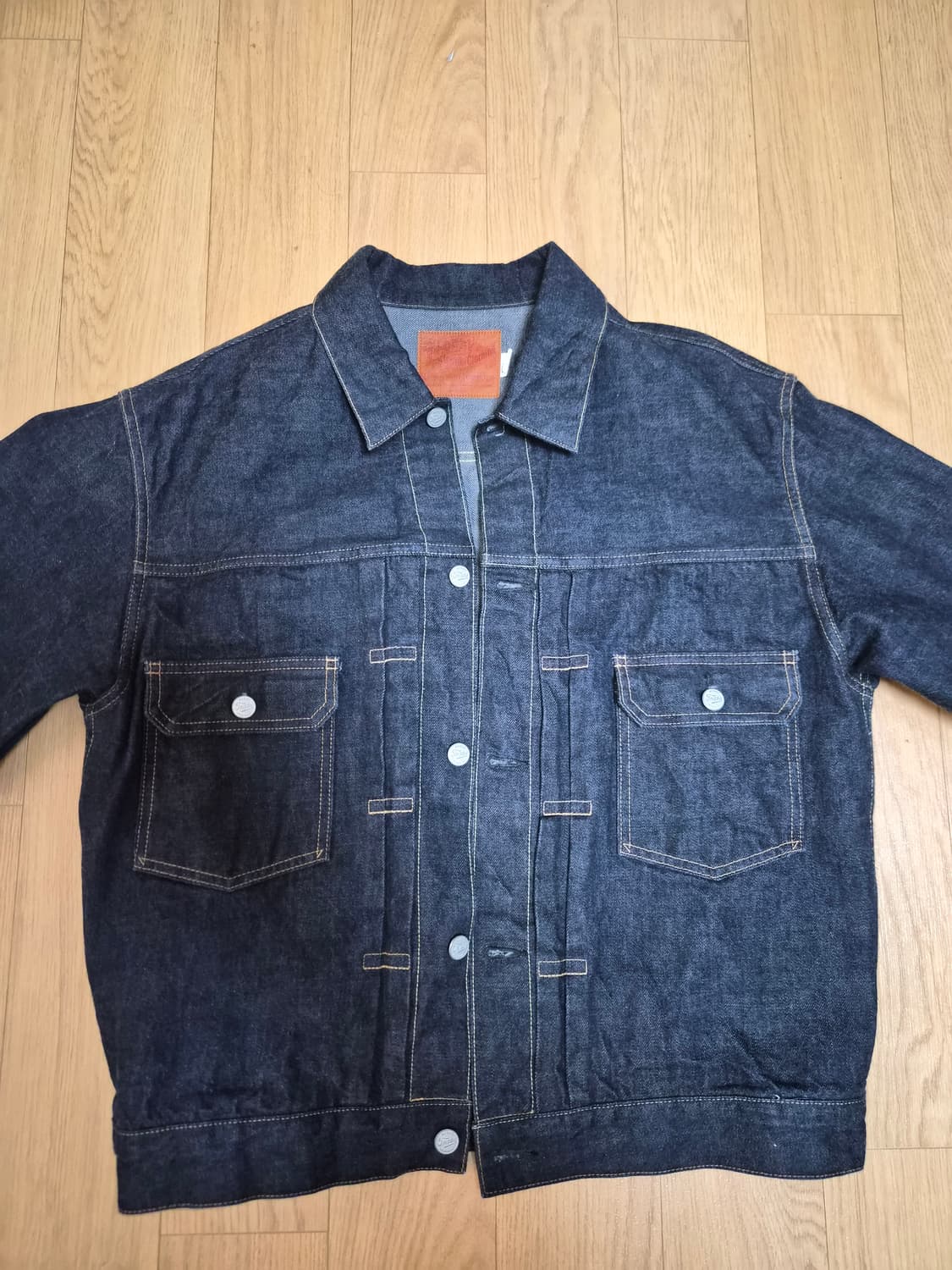 트로피클로딩 2505 데님자켓 44사이즈 판매 상품이미지1