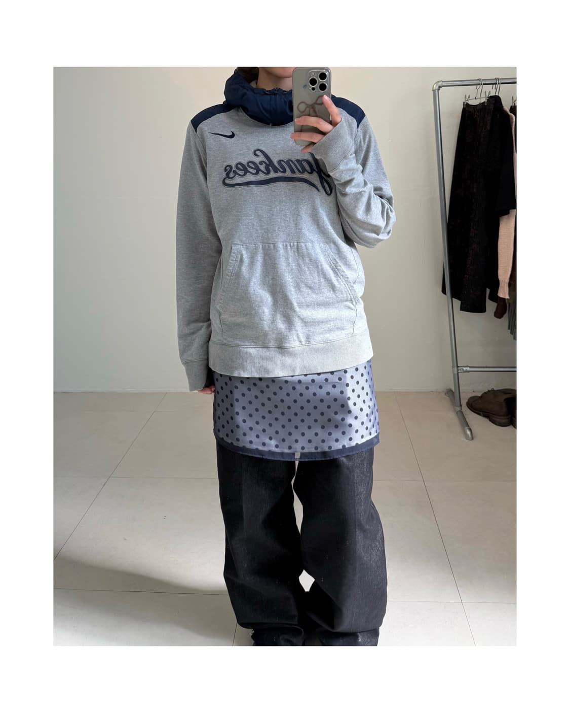 Nike x yankees 후드티 상품이미지6