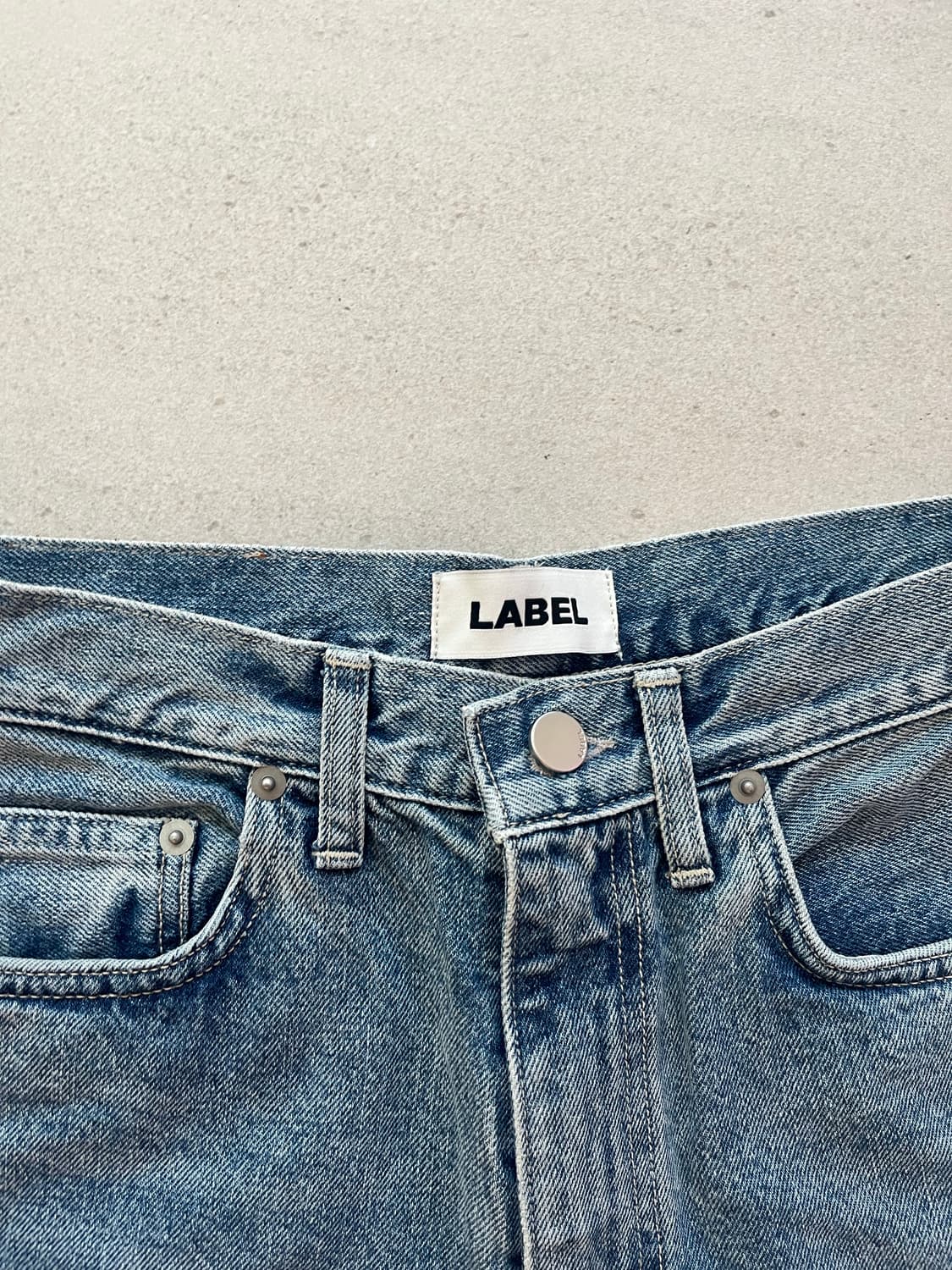 라벨 아카이브 데님팬츠 상품이미지2