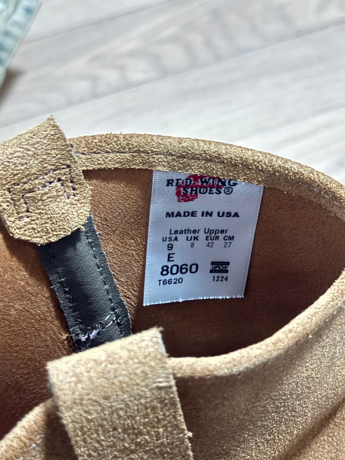 새상품) 레드윙 11인치 페코스 8060 호손 뮬스키너 9E (270) 상품이미지8