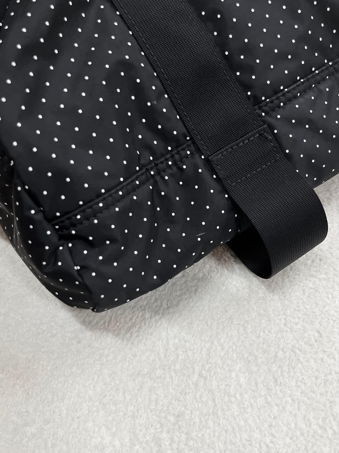 포터 도트 보스턴백 블랙 상품이미지5