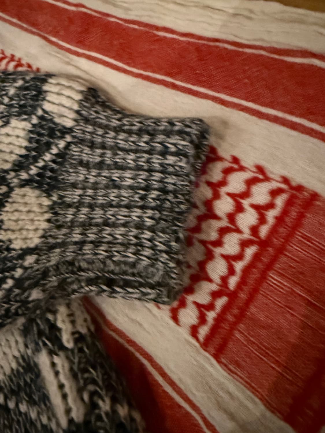 Wallees 프랑스 빈티지 스웨터 상품이미지5