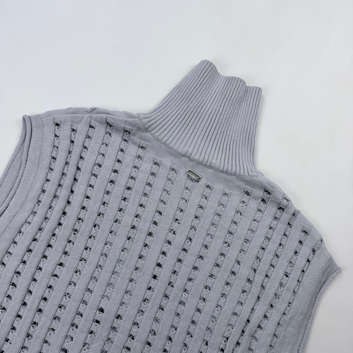 우마뭉 오가닉코튼 하프집업 니트 베스트 상품이미지7