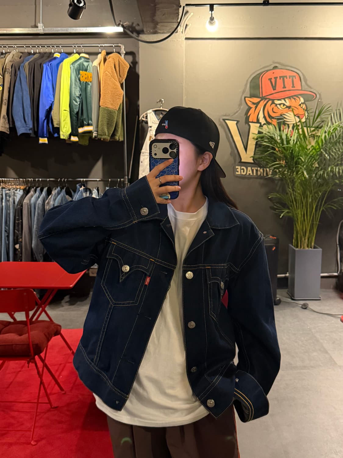 리바이스 데님 생지 자켓 상품이미지1