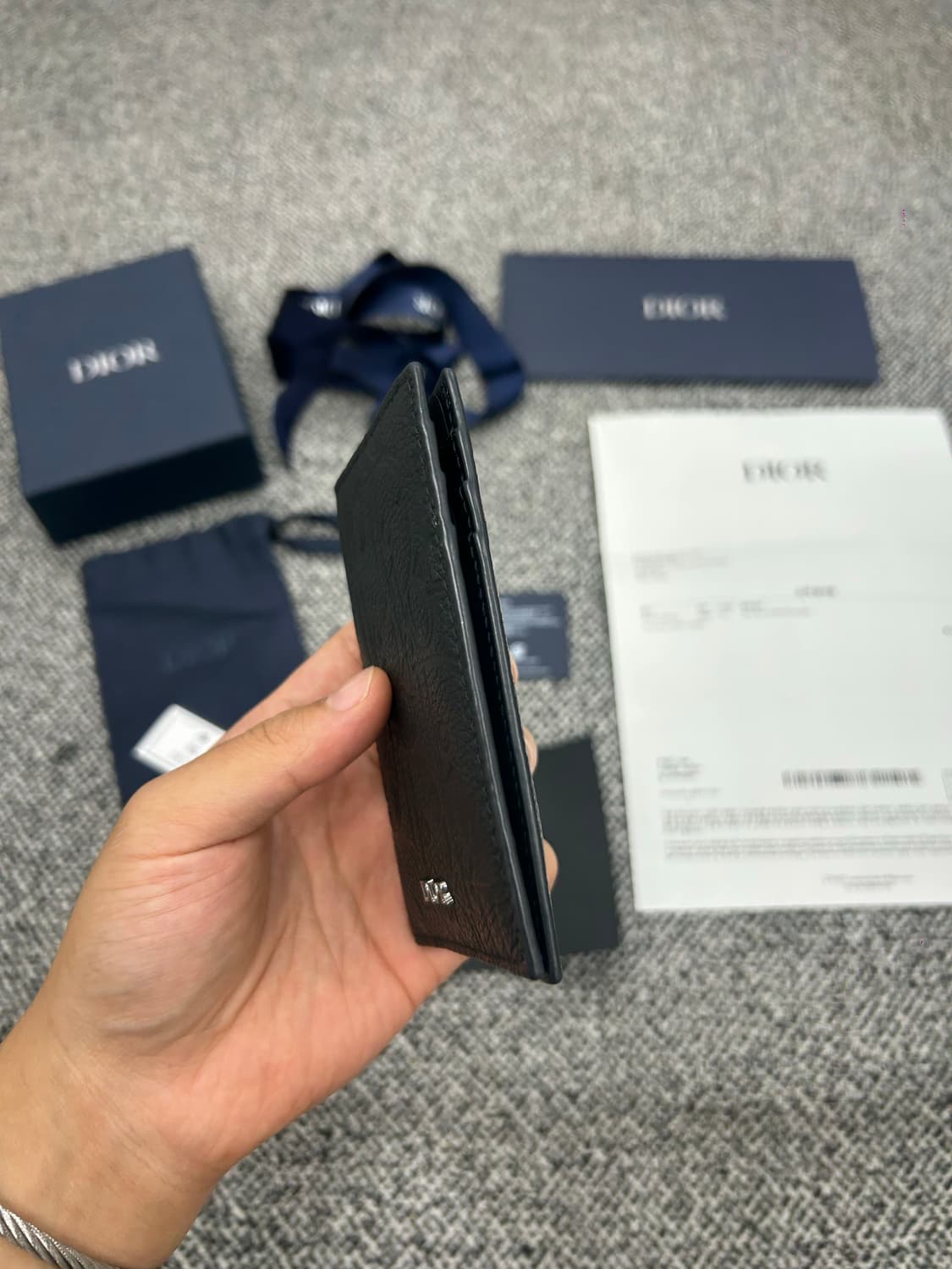 디올 그래비티 오거나이저 카드지갑 상품이미지4
