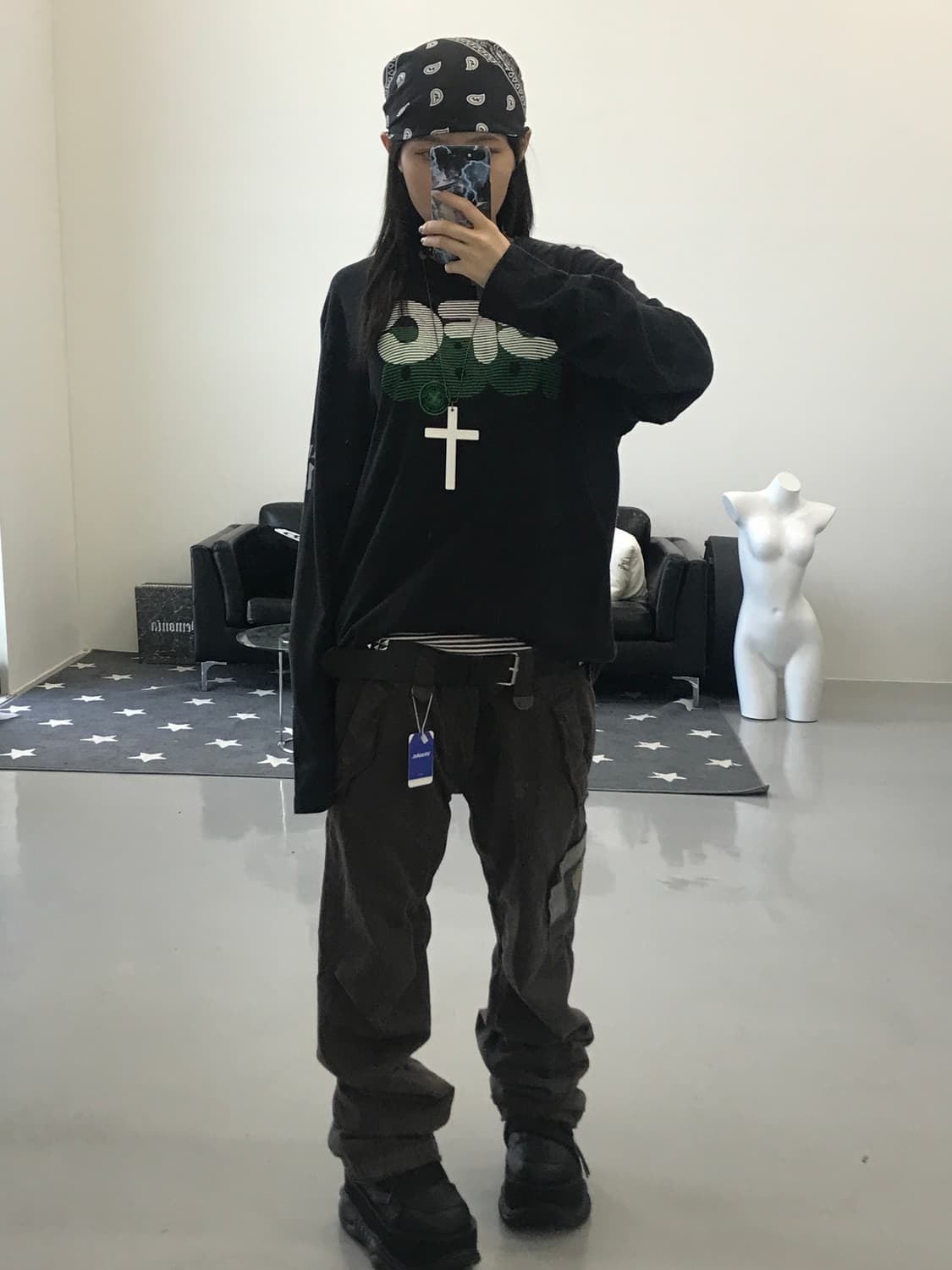 나이키 프린팅 롱슬리브 상품이미지1
