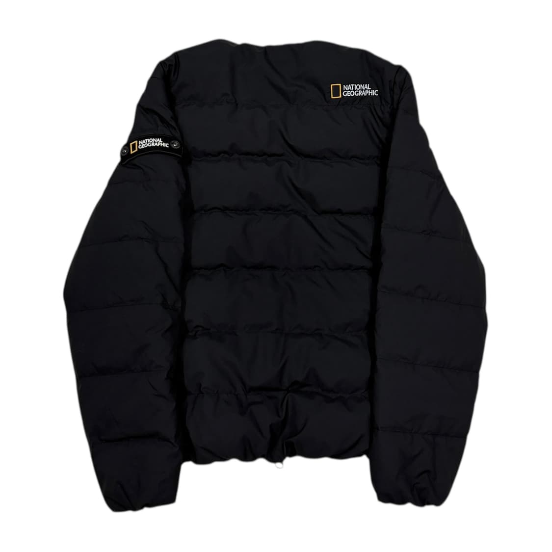 내셔널지오그래픽 헤론 U넥 경량패딩 자켓 블랙 90 S 상품이미지4