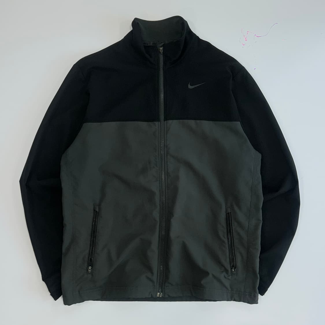 Nike 나이키 그레이 블랙 배색 집업 상품이미지3