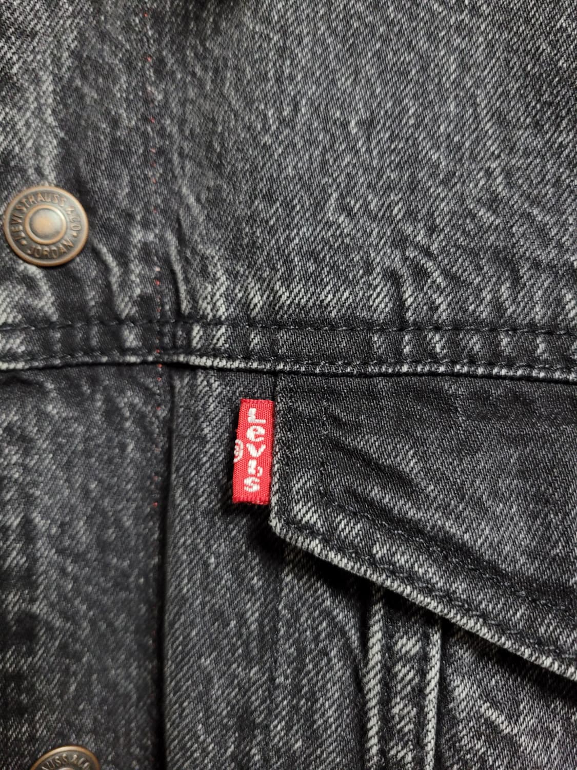 에어 조던 x 리바이스 한정판 리버시블 트러커 자켓 상품이미지3