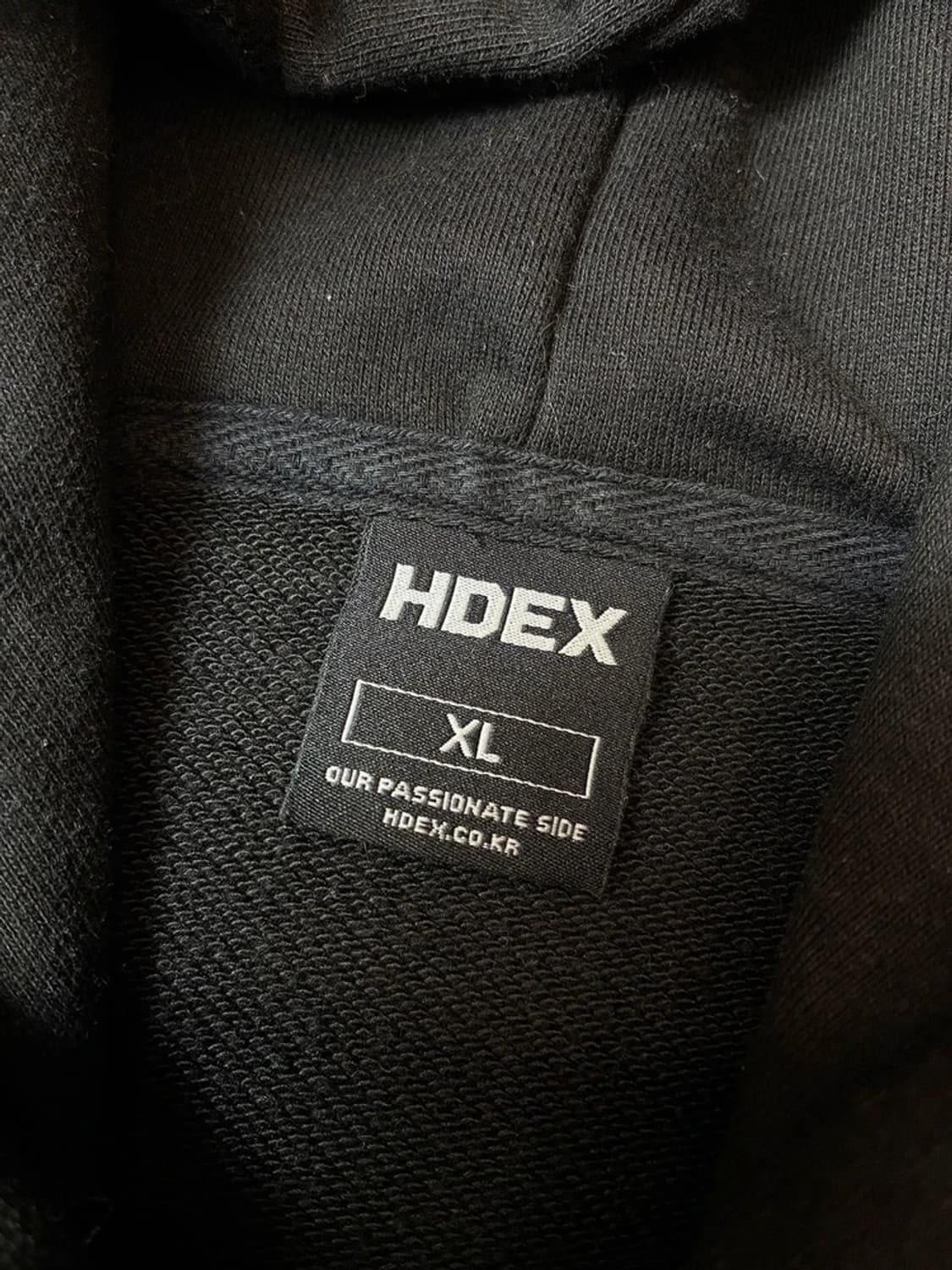 HDEX 24FW 메인 로고 헤비코튼 후드티 PN7194 상품이미지7