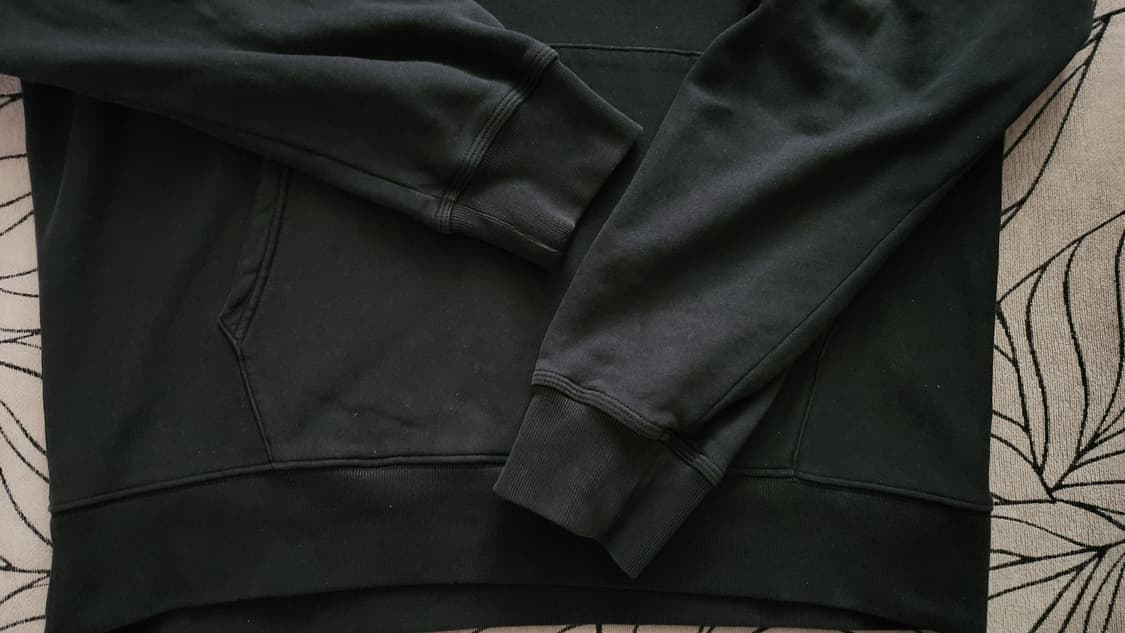 스투시 블랙 스몰로고 후디 XL 상품이미지3