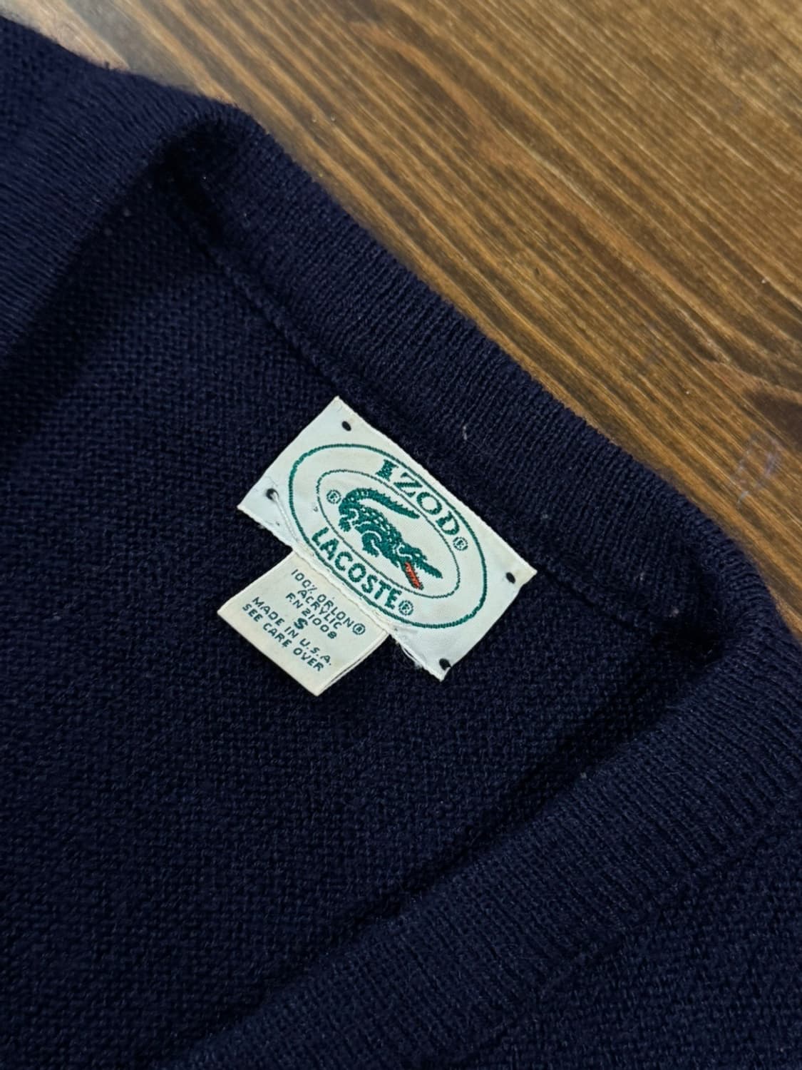 라코스테 아이조드 브이넥 니트 100~105 상품이미지7
