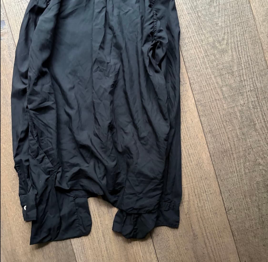 Pocket Transformed Big Collar Blouse 상품이미지5