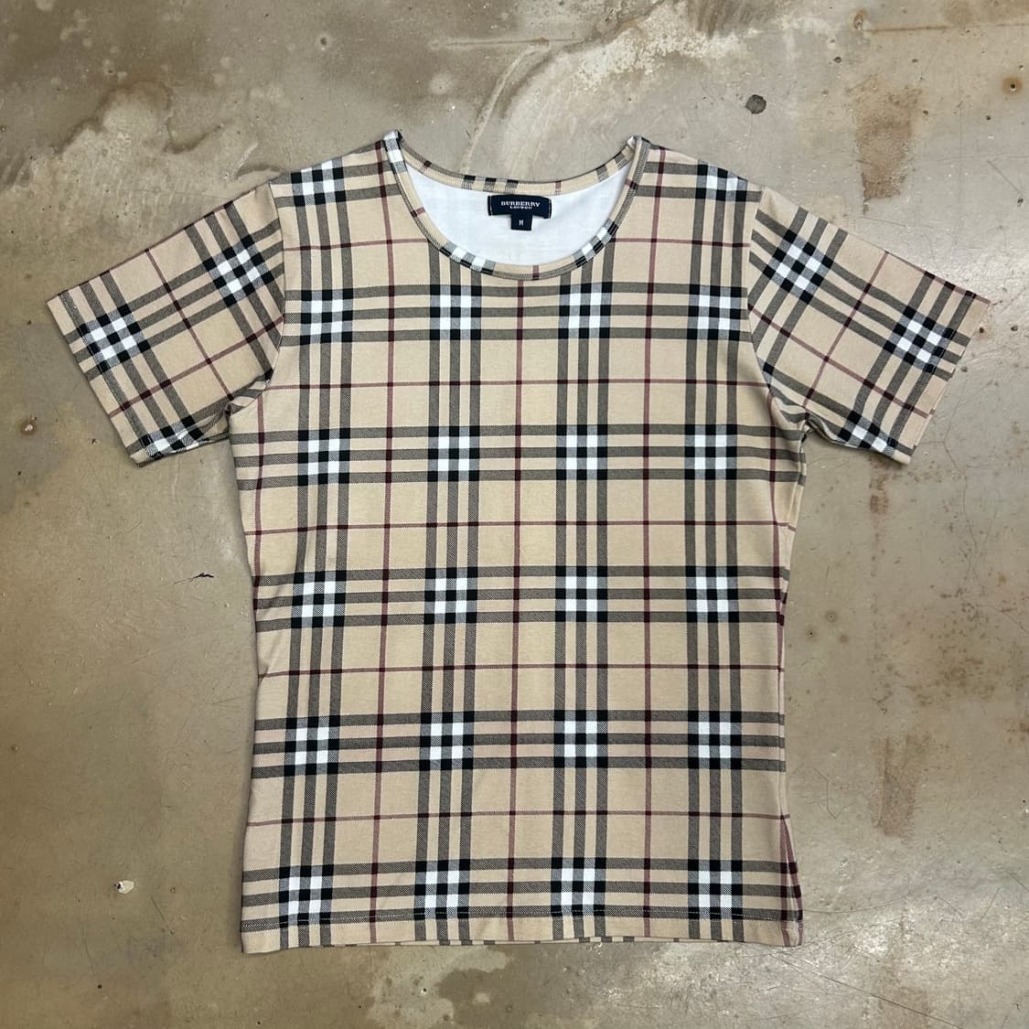 M 버버리 노바체크 여성용 반팔 티셔츠 상품이미지2