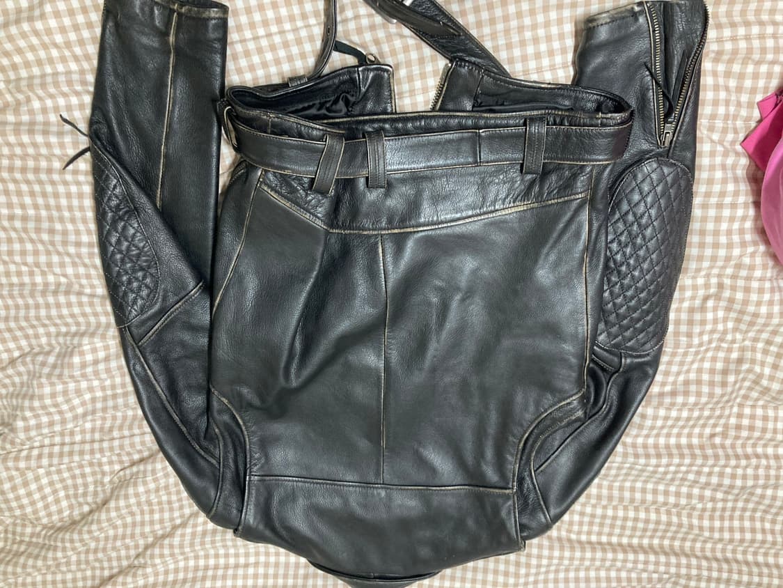 할리 라이더 자켓 (100프로소가죽) 상품이미지2