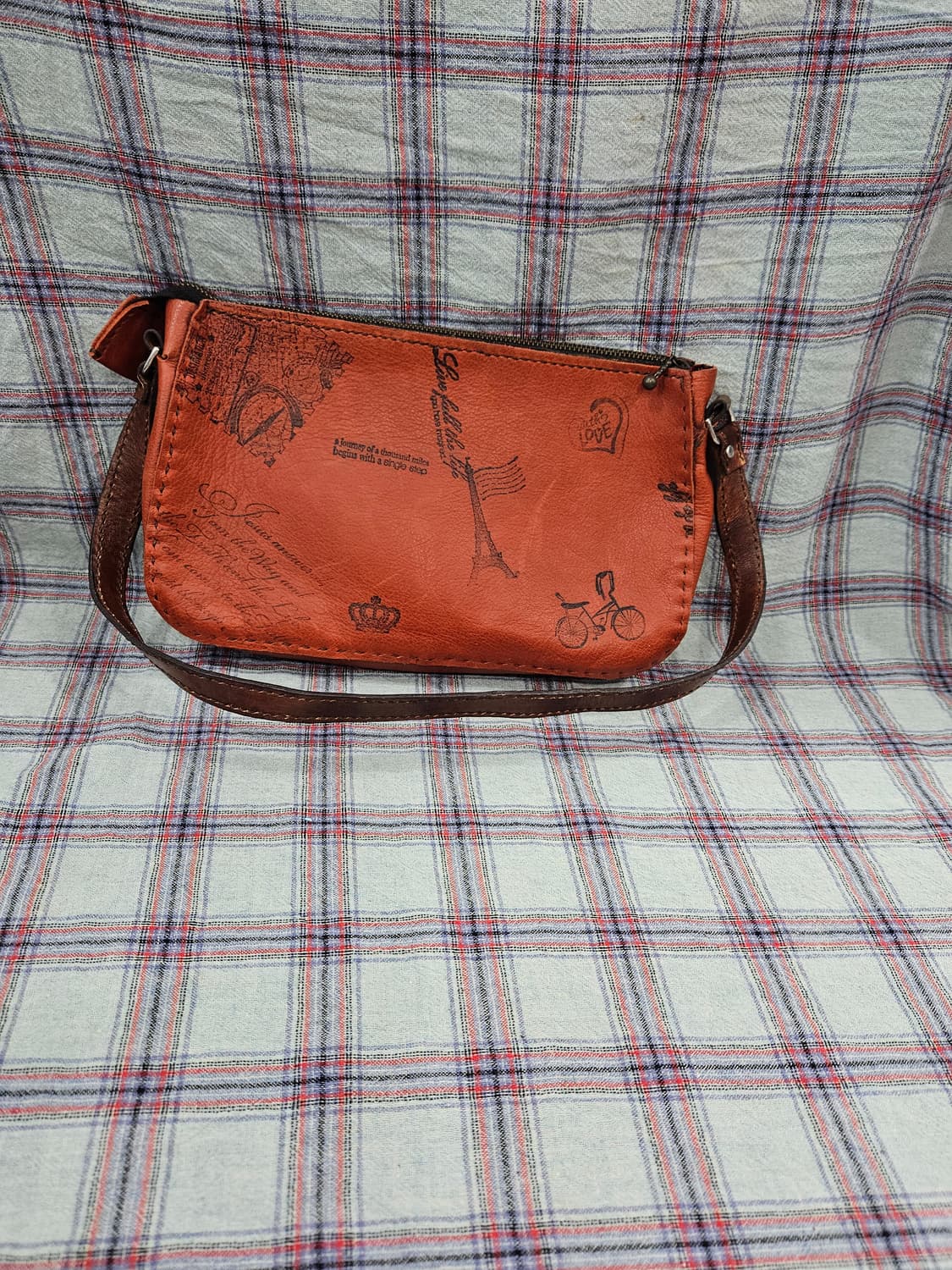 핸드메이드 가죽 숄더백 상품이미지1