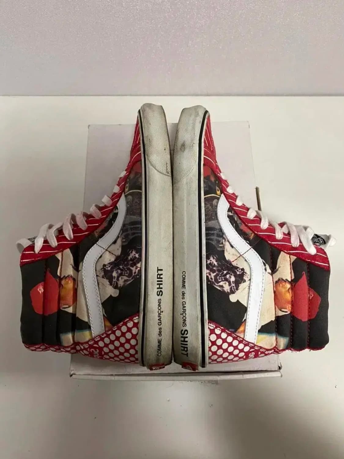 [265] 14SS 슈프림 Supreme 꼼데가르송 반스 Sk8-Hi 상품이미지2