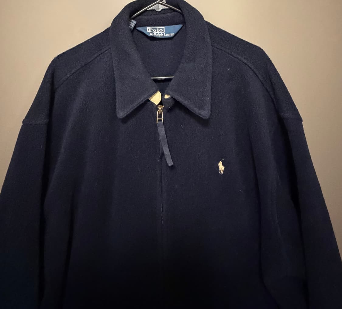 폴로 랄프로렌 네이비 폴라텍 플리스 자켓 상품이미지2