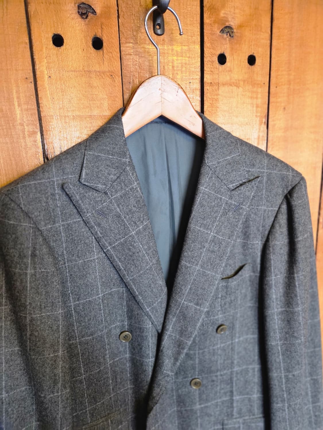 빔스 에프 폭스플란넬 더블브레스티드자켓  상품이미지2