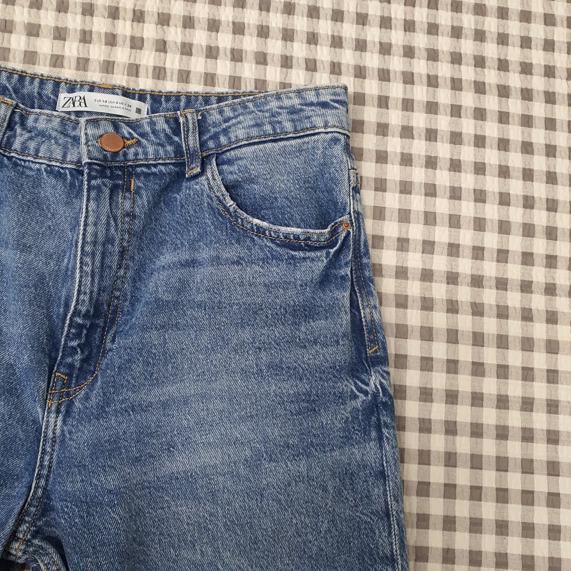 자라 데님 스판 청바지 남자30 상품이미지3
