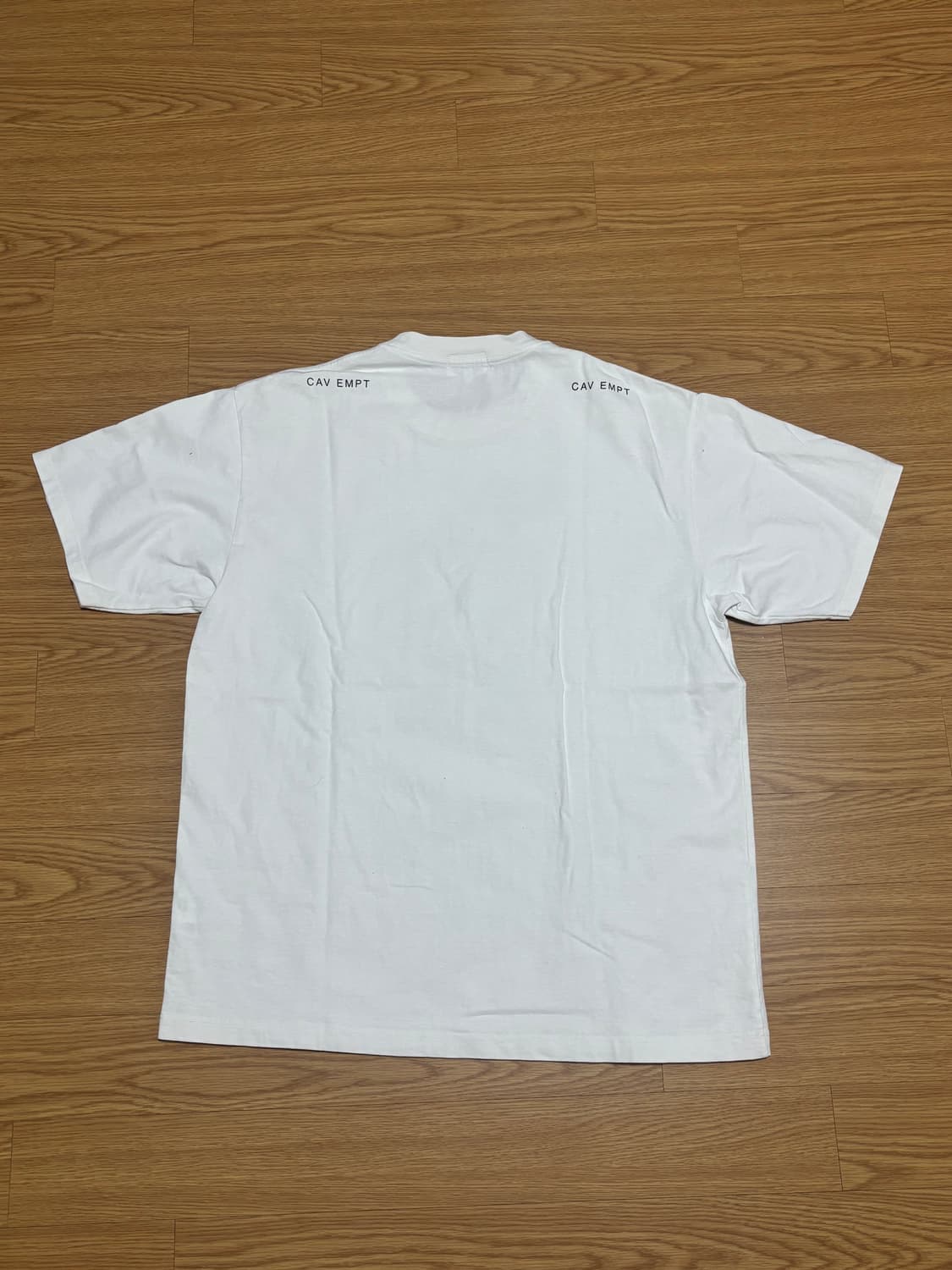 카브엠트 프린팅 화이트 반팔 티셔츠 XL 상품이미지2