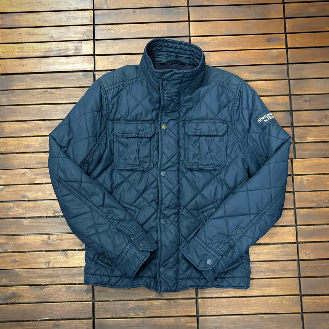 아베크롬비 퀼팅 자켓 (M) 상품이미지1