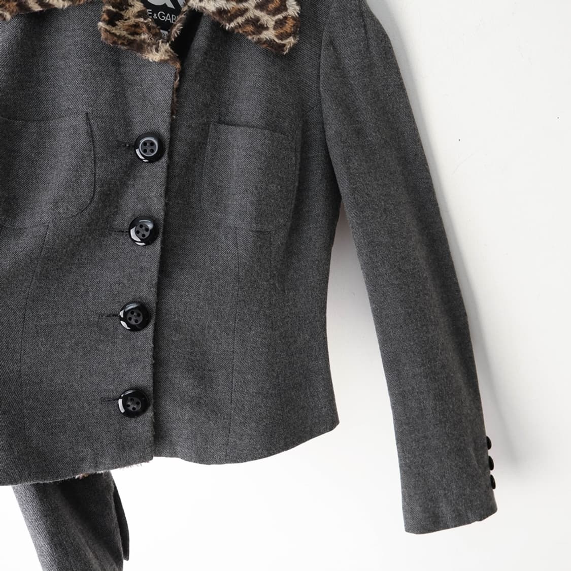 44/돌체앤가바나 빈티지 모직 자켓 상품이미지4