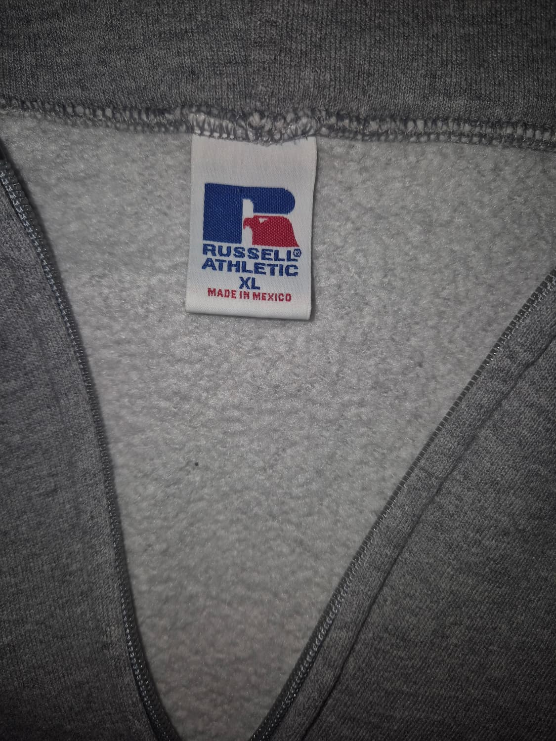 00s 러셀 후드집업 그레이 메이드인 멕시코 상품이미지3