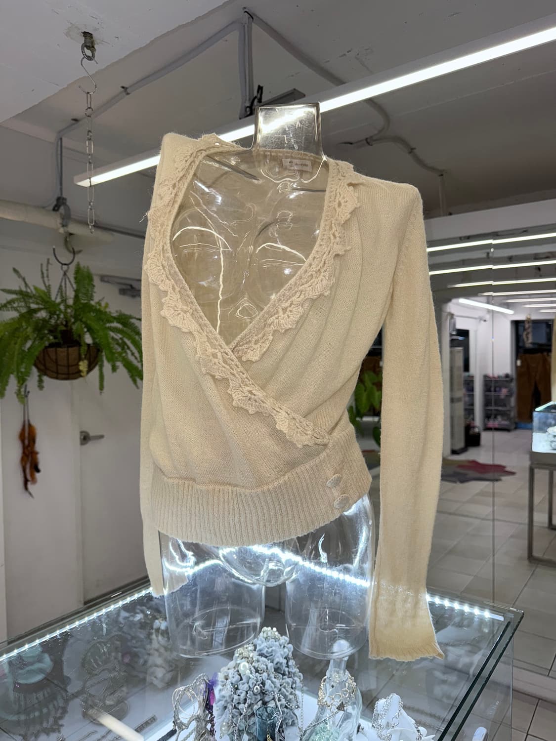 crochet wrap knit 상품이미지1