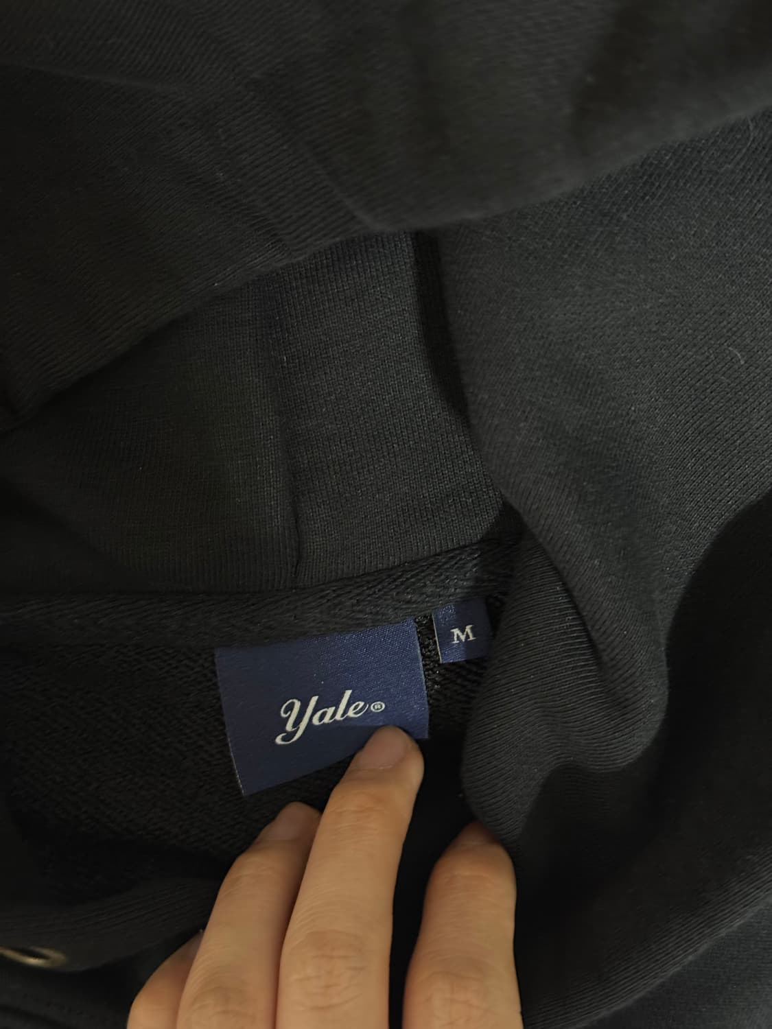 YALE 예일 숏 후드티 상품이미지6