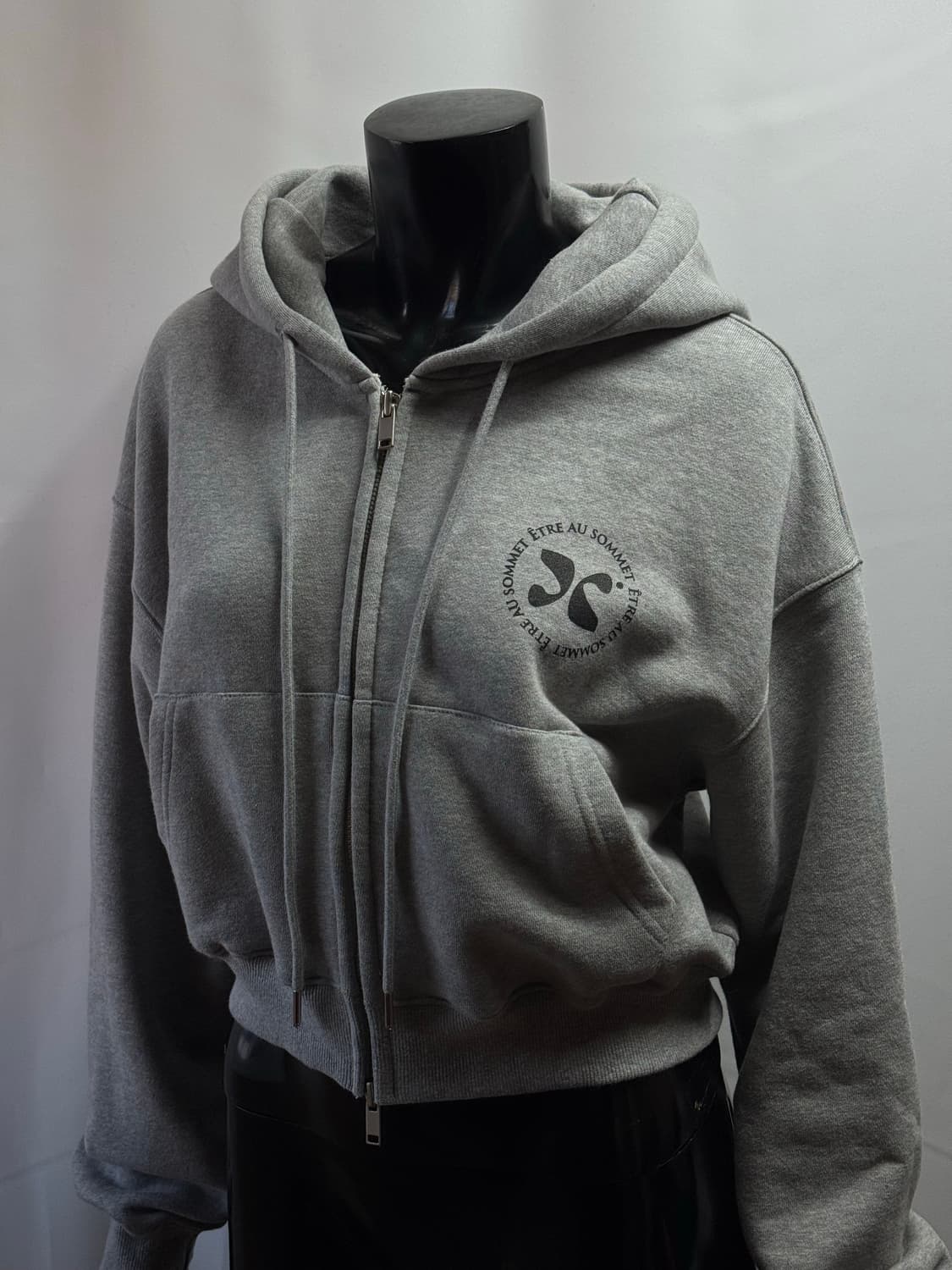 etre au sommet / 에트오소메 래빗 후드 집업 상품이미지2