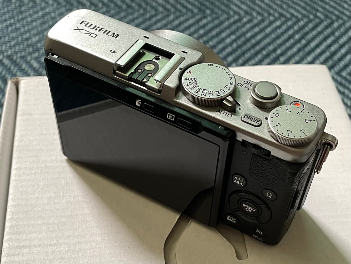 후지필름 x70 실버 fujifilm 상품이미지3
