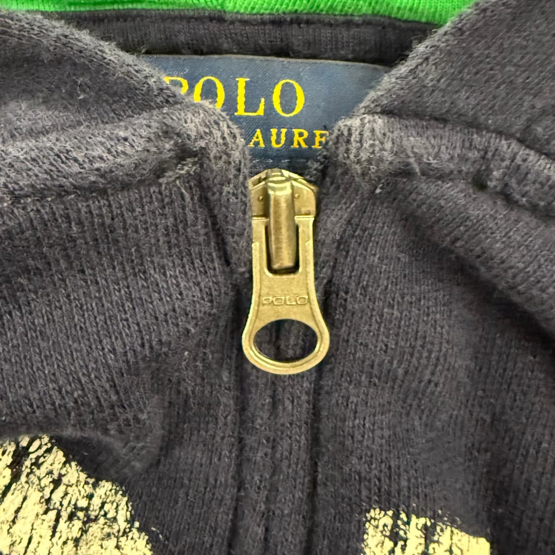 폴로 랄프로렌 네이비 후드집업 상품이미지6