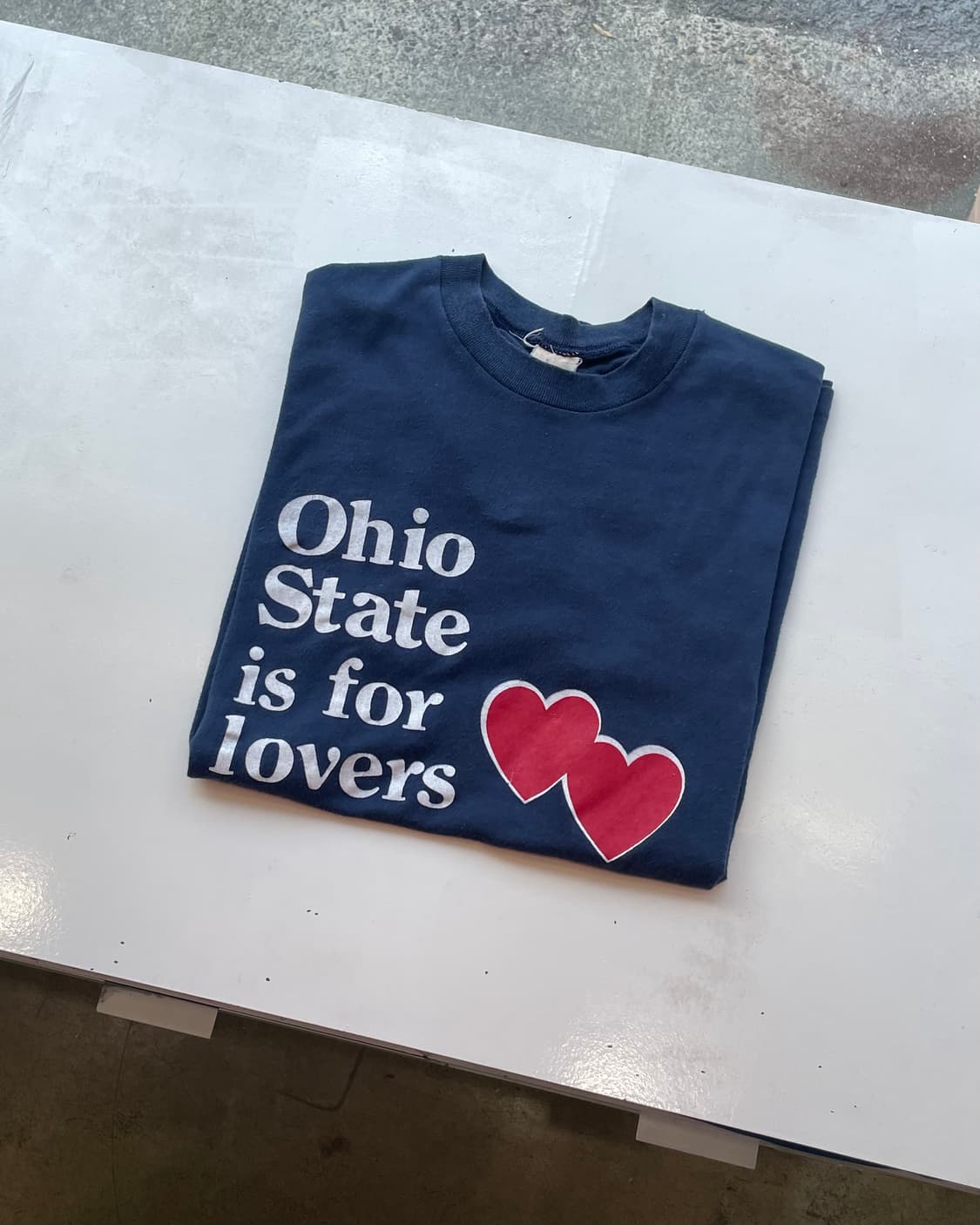 80s USA “Ohio is for Lovers❤️” T-shirts  상품이미지5