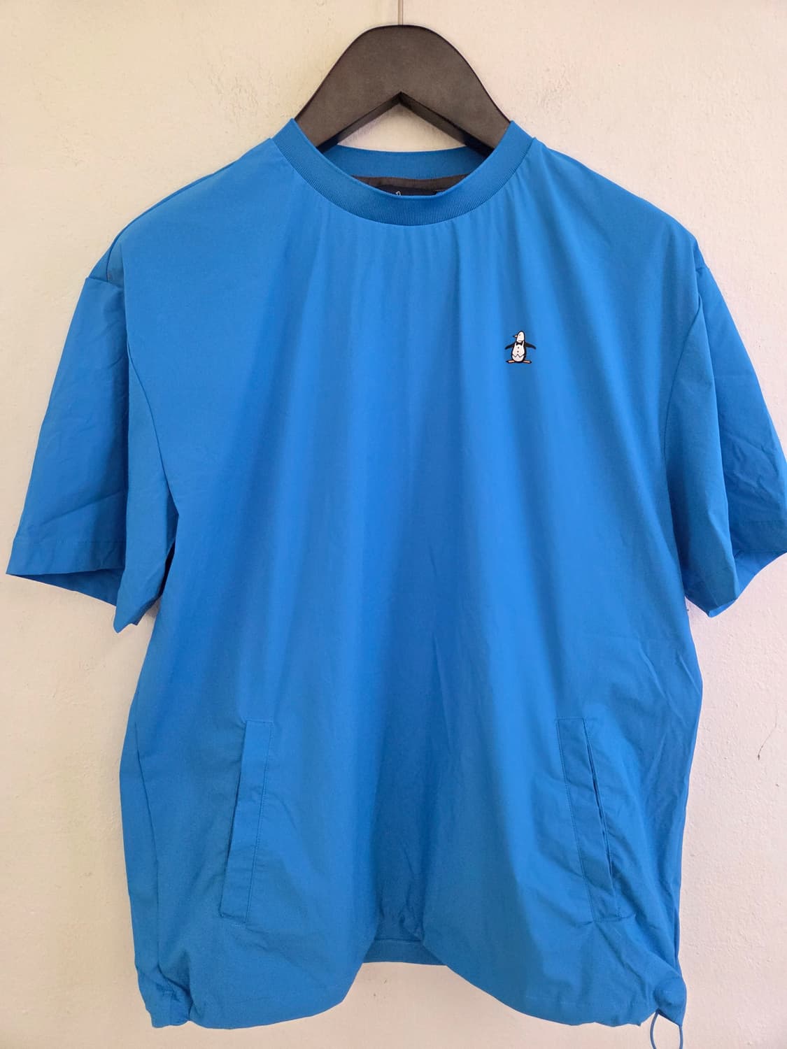 Munsingwear 블루 반팔 티셔츠 L 상품이미지1