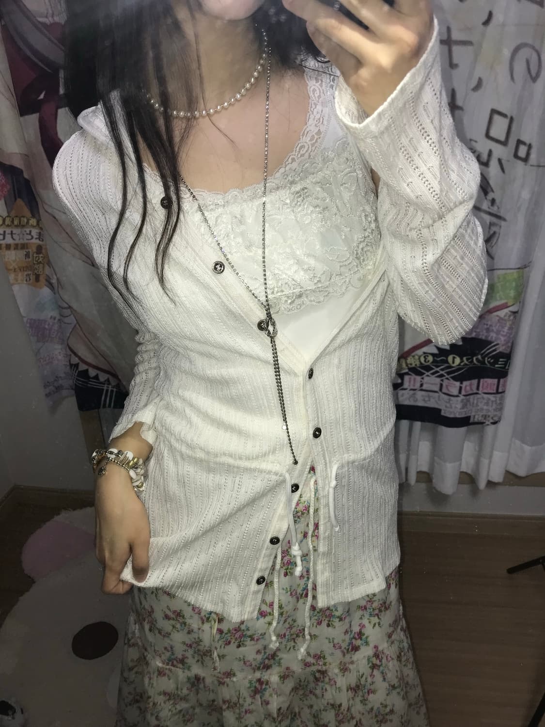 하구미 모리 후드 가디건 상품이미지1