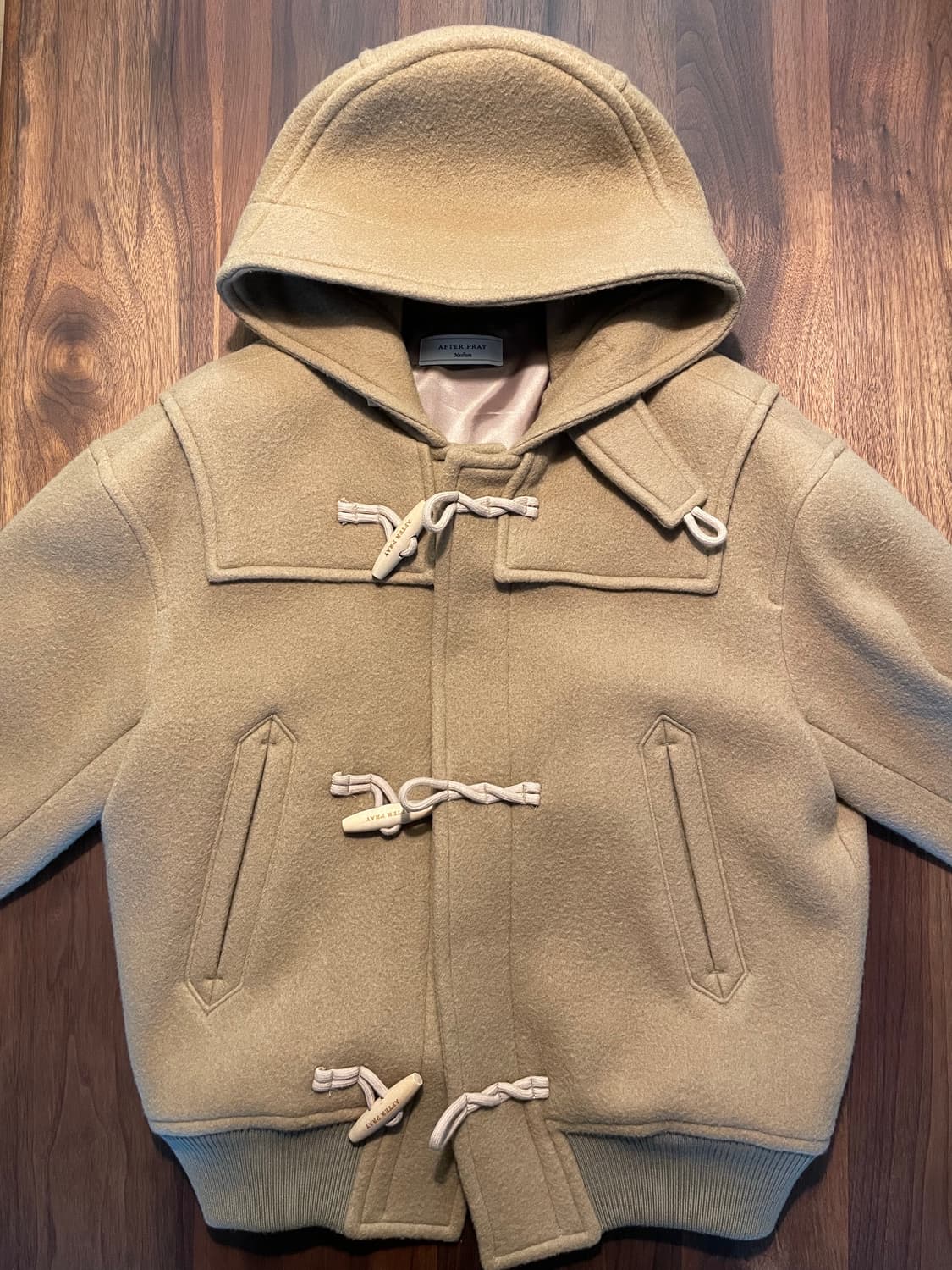 애프터프레이 더플코트 카멜 상품이미지4