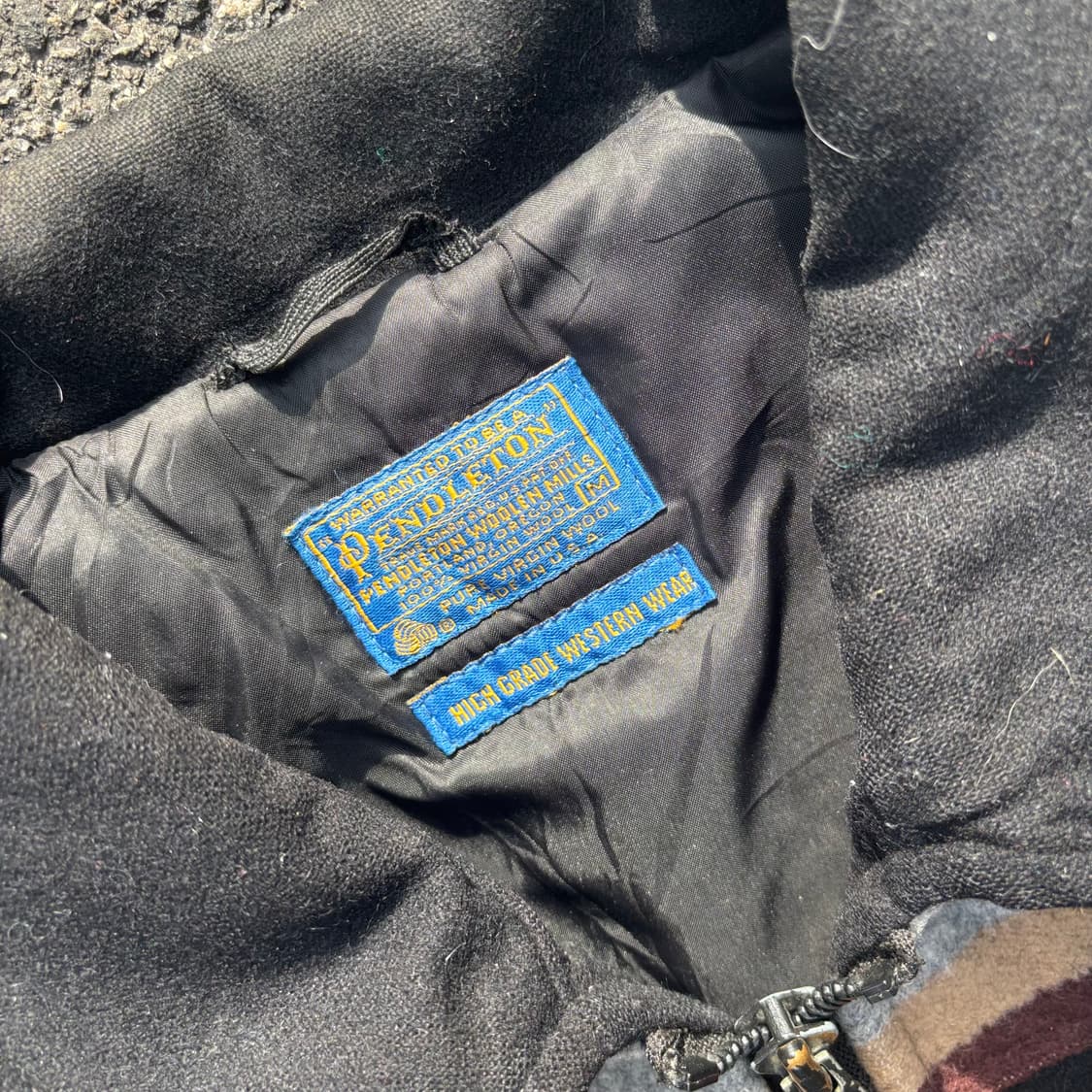 80년대 미국 펜들턴 나바호 웨스턴 울 자켓 상품이미지3