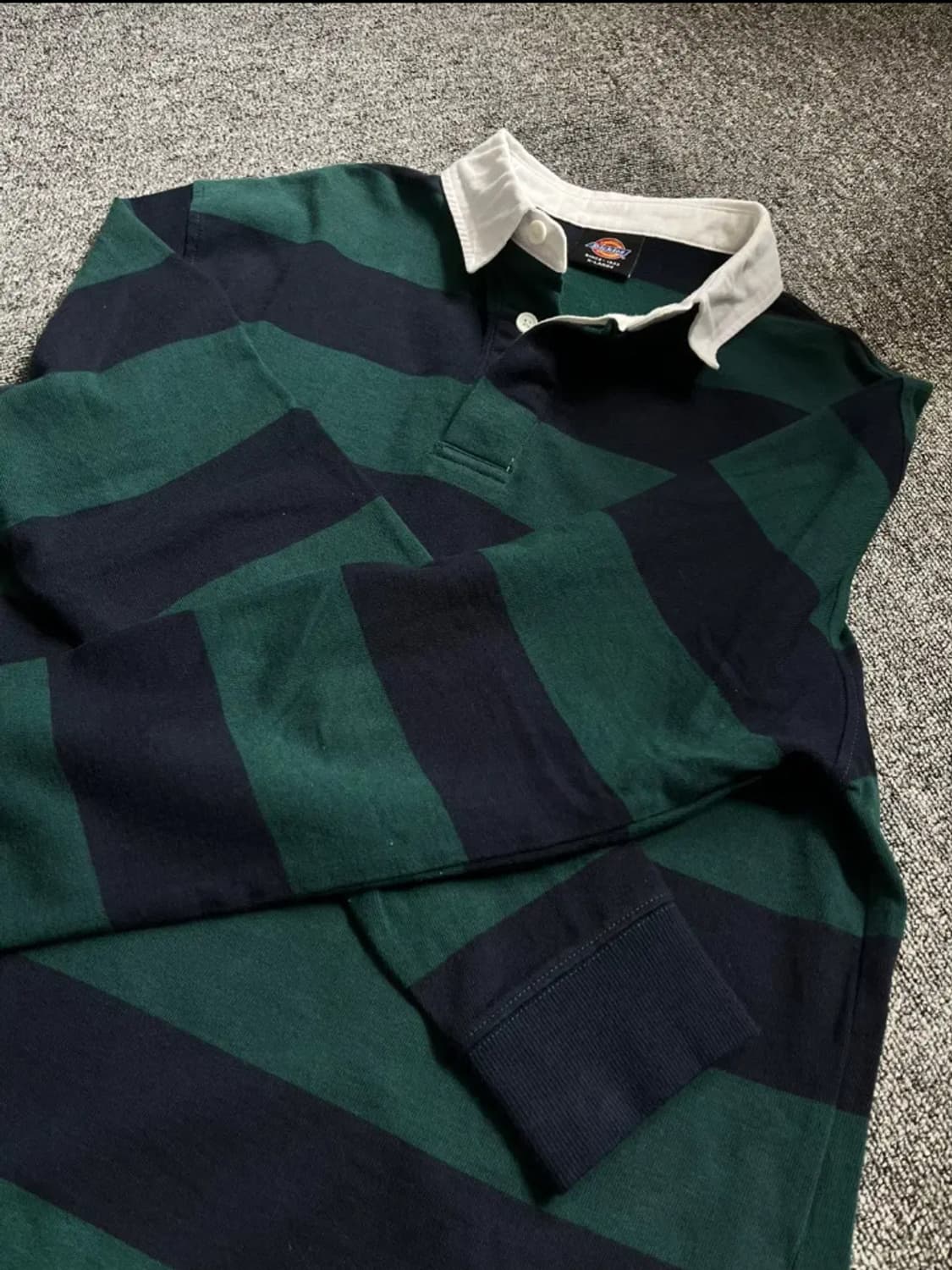 (XL) 디키즈 스트라이프 럭비티 상품이미지1