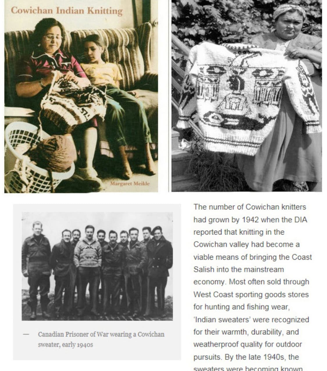 
KANATA 카나타 캐나다 핸드메이드 순모100% 코위찬 스웨터  상품이미지10