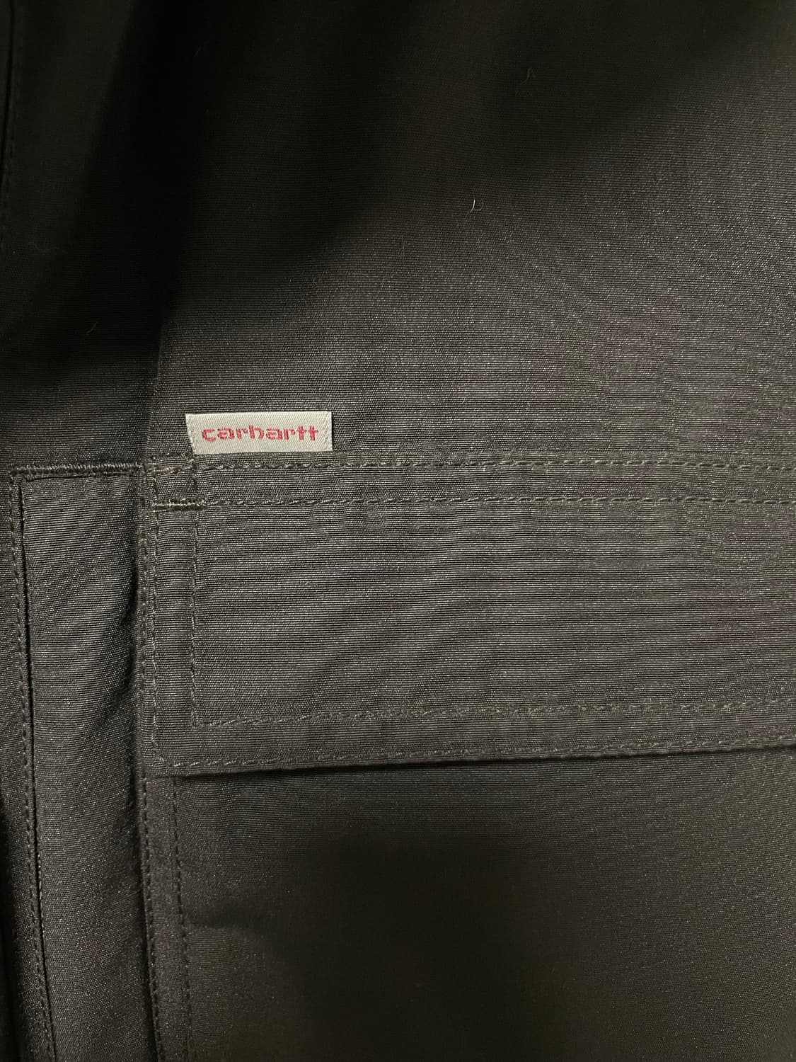 Carhartt 칼하트 퍼 파카 자켓 블랙 패딩 S 상품이미지3