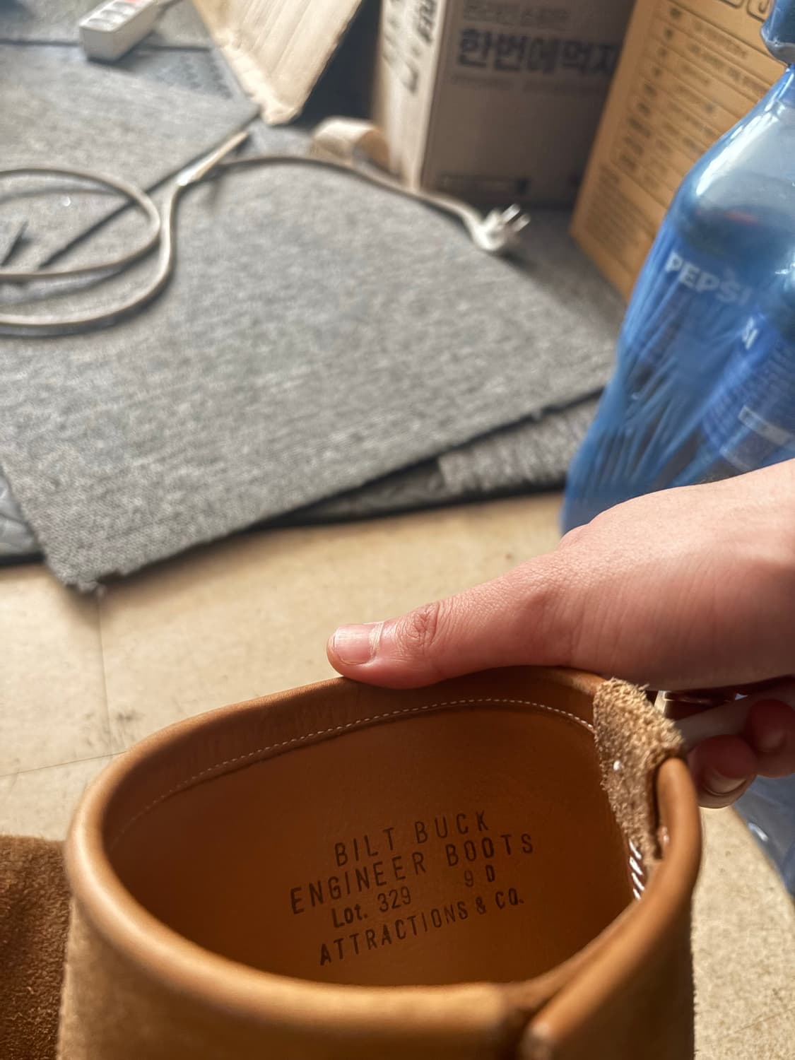 어트랙션즈 엔지니어부츠 9D 상품이미지3