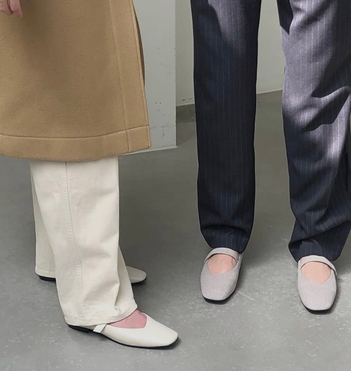 ROH SEOUL 메리제인 플랫슈즈 아이보리 상품이미지2