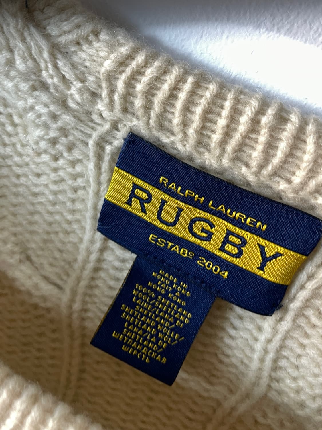 럭비 랄프로렌 보트 넥 스트라이프 니트 상품이미지5