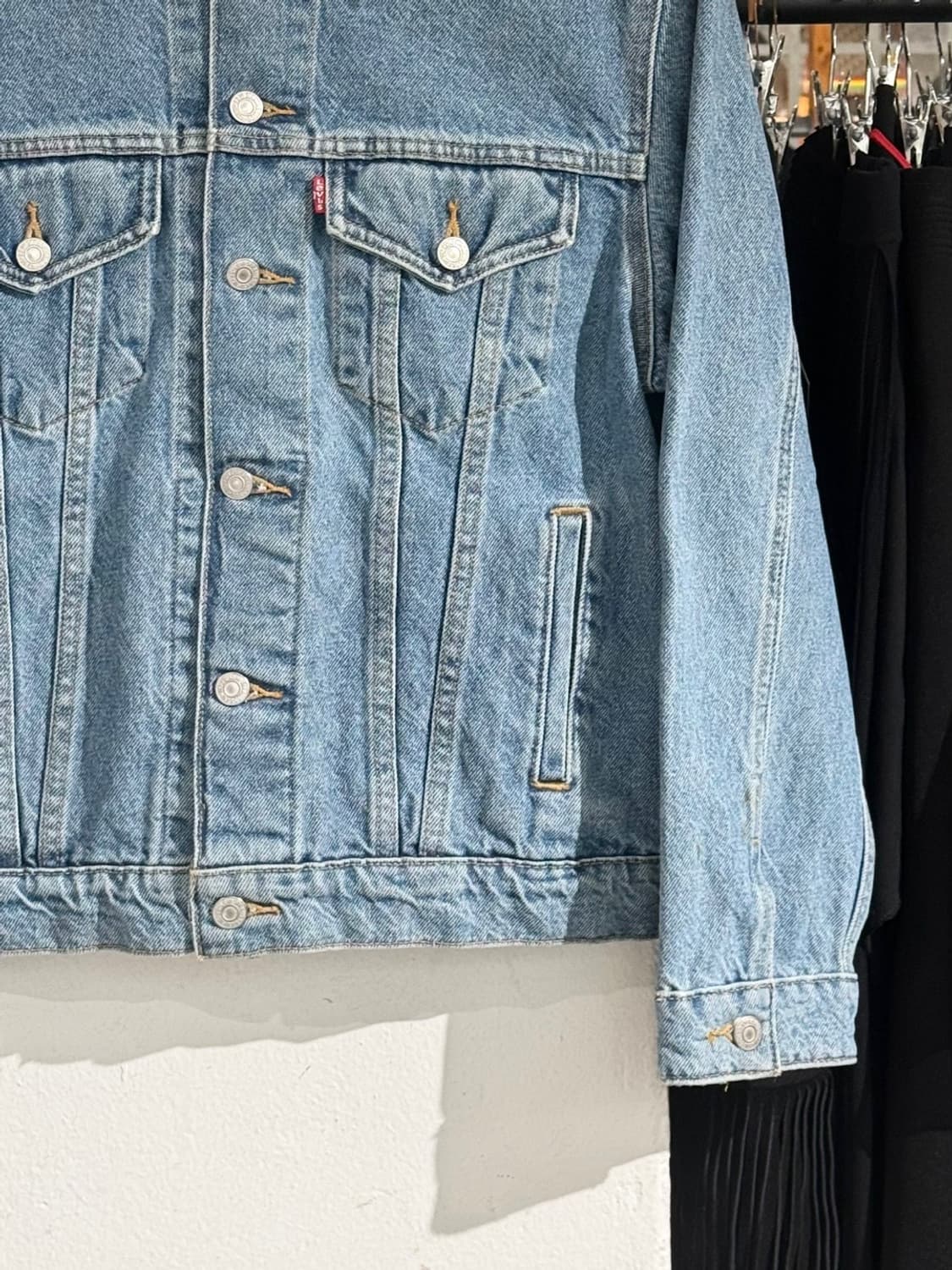 리바이스 데님 핑크 카라 트러커 자켓 상품이미지6